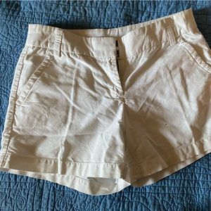J.Crew women’s white shorts size 4